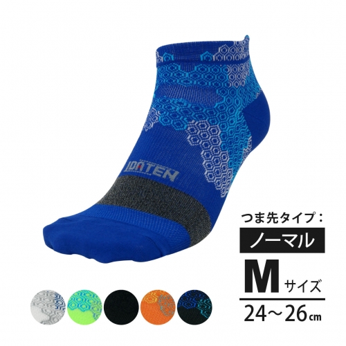 IDATEN ハニカムテーピングソックス ショート丈(24-26cm)
