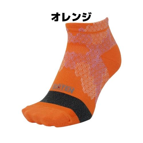 IDATEN ハニカムテーピングソックス ショート丈(24-26cm)