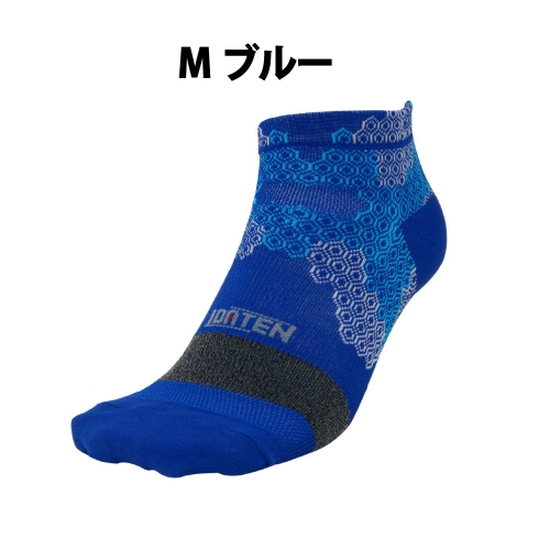 IDATEN ハニカムテーピングソックス ショート丈(24-26cm)